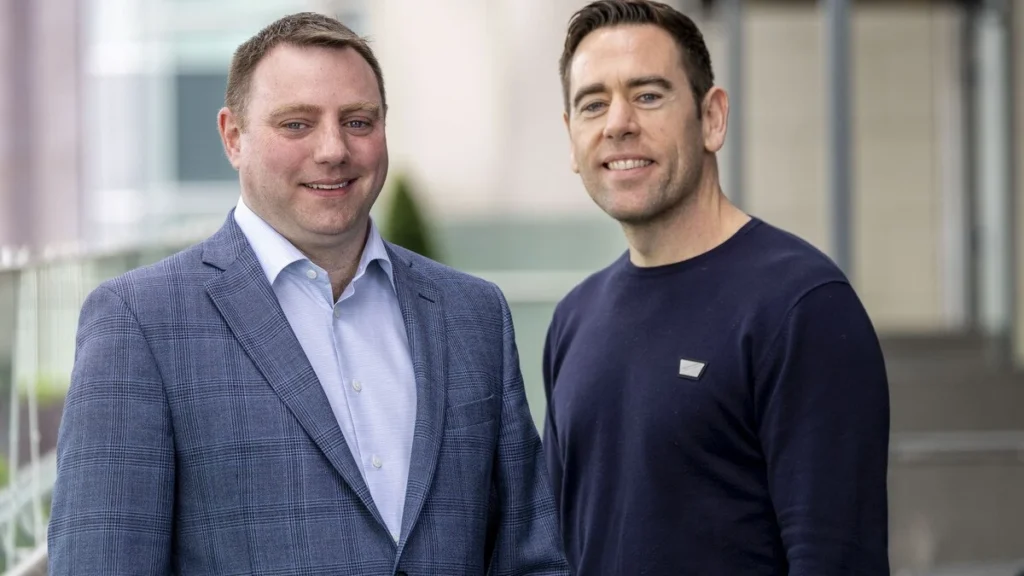 LearnUpon co-founders Brendan Noud and Des Anderson